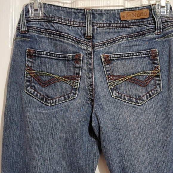 Mudd Denim Jeans, Flare Bottom, Size 0, Juniors - Picture 11 of 14